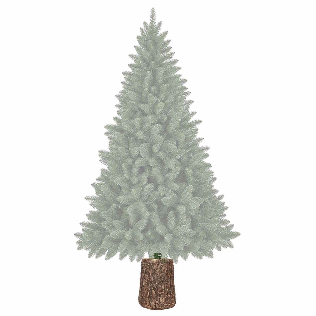 Christmas Tree Stand Trunk Shape Magnesium Oxide Ø 23 x 34 cm