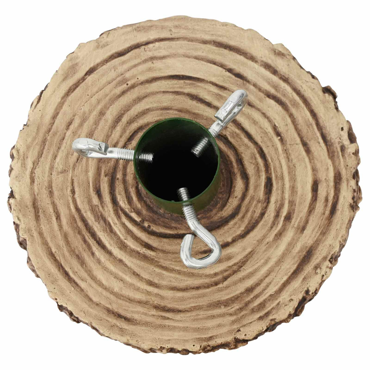 Christmas Tree Stand Trunk Shape Magnesium Oxide Ø 23 x 34 cm