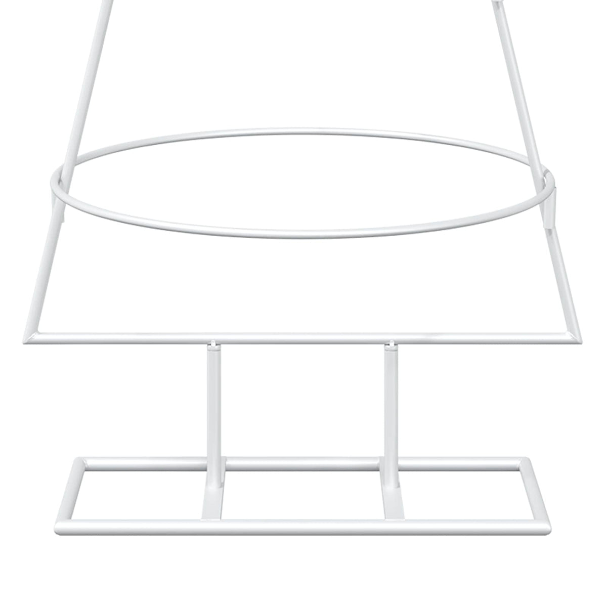 Metal Christmas Tree in White, image 6