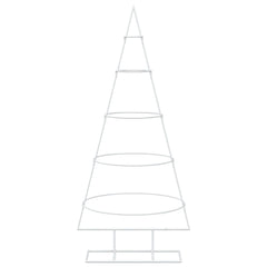 Metal Christmas Tree in White, image 4