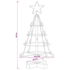 Metal Christmas Tree in Gold, image 6