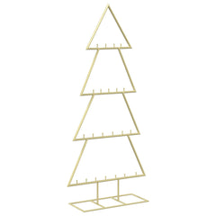 Metal Christmas Tree for Decoration Gold