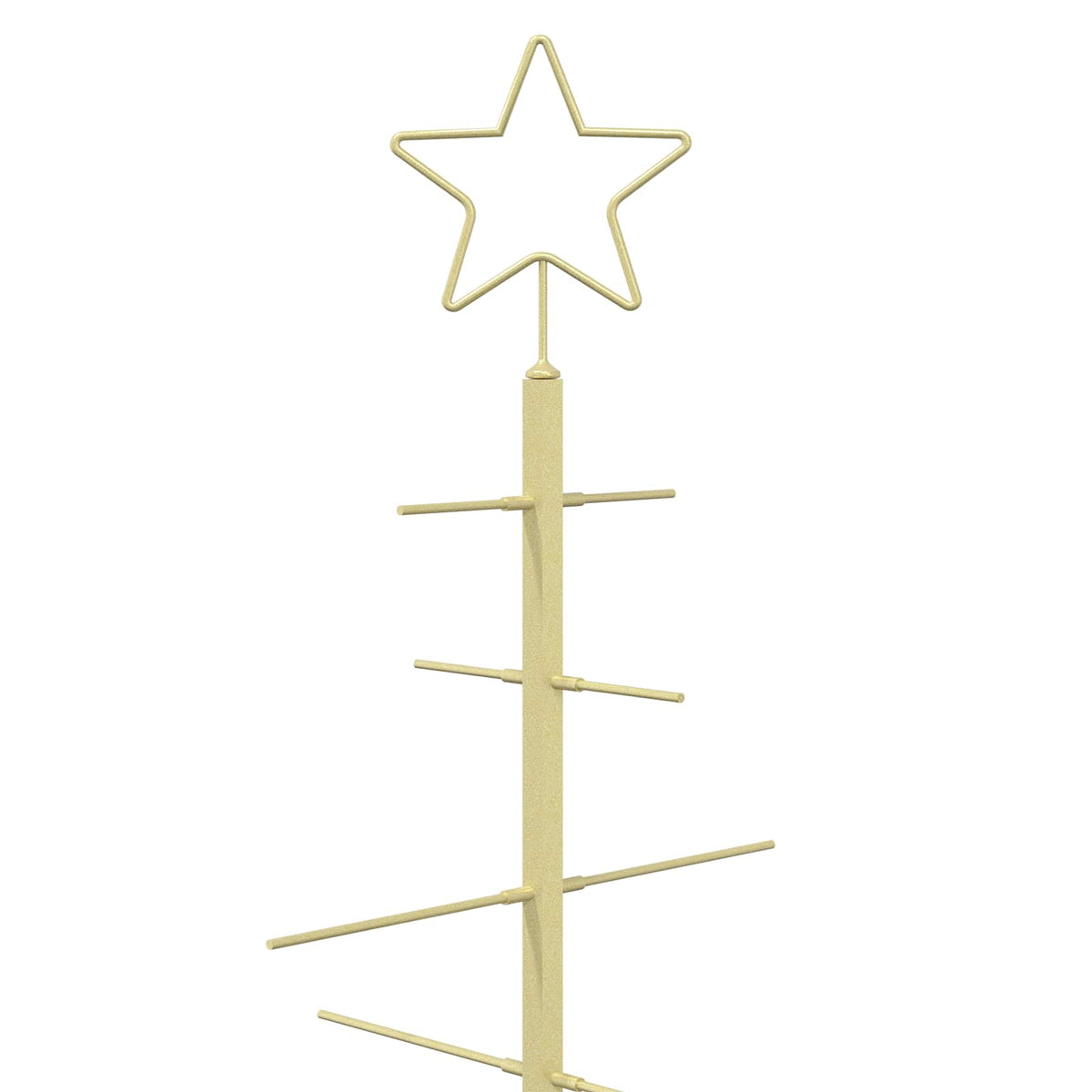 Metal Christmas Tree KUOPIO 120 cm Gold, image 5