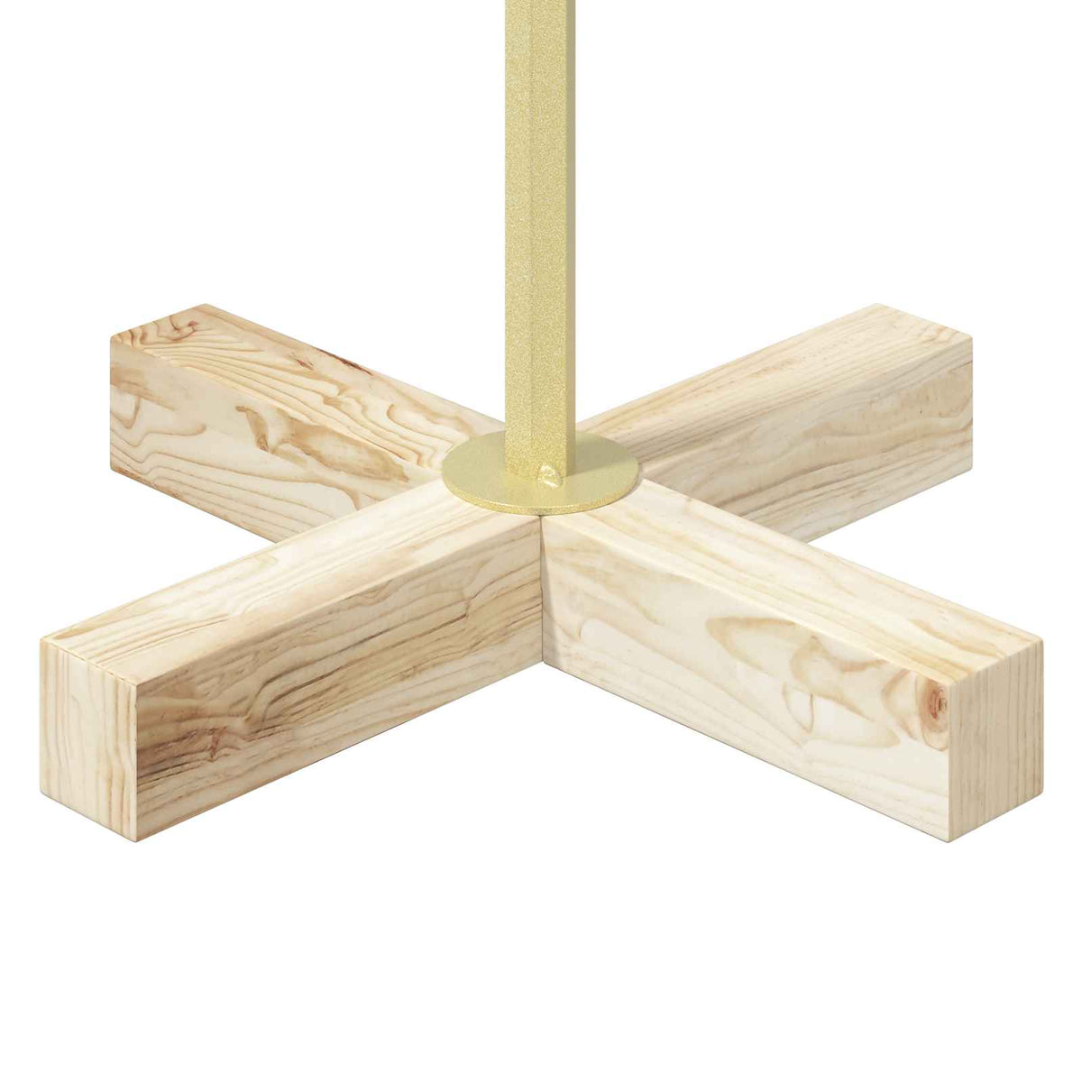 Metal Christmas Tree KUOPIO 120 cm Gold, image 6