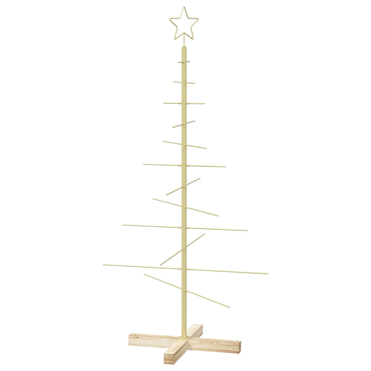Metal Christmas Tree KUOPIO 120 cm Gold, image 2