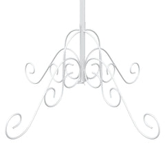 Metal Christmas Tree KUOPIO Steel White 60 cm