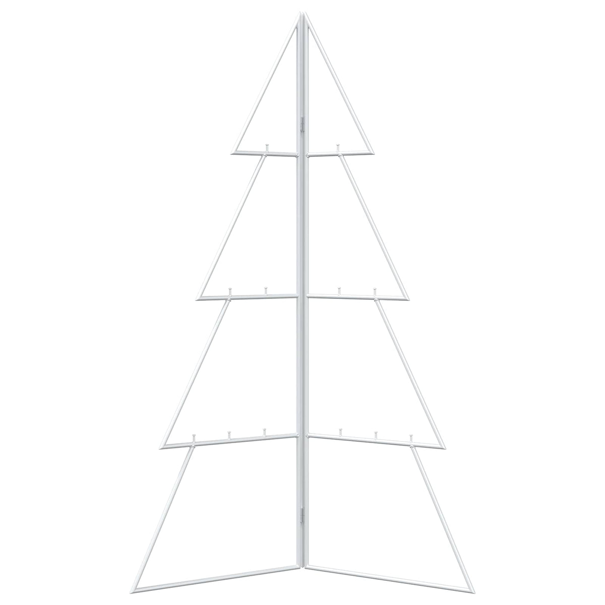 vidaXL Metal Christmas Tree with Folding Stand KUOPIO 100 cm Steel 4