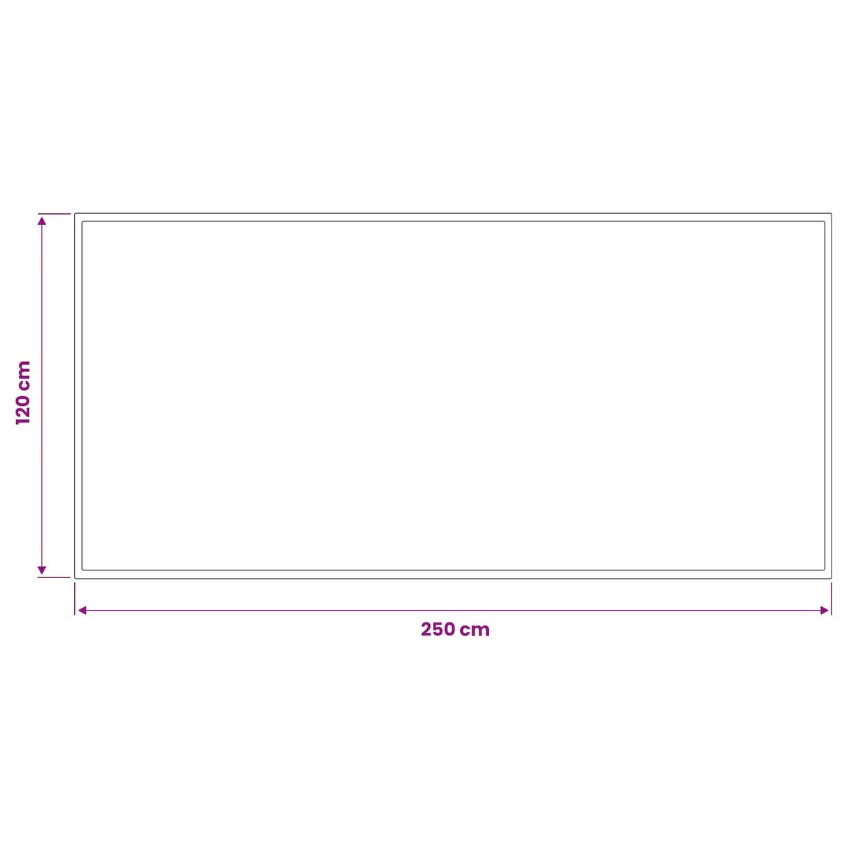 Doormat and Black 120 x 250 cm 100% Polyamide Light grey