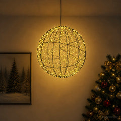 Christmas Finial Light 200 LEDs Diameter 20 x 22 cm Ø 60 x 63 cm Warm white