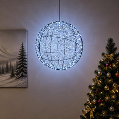 Christmas Finial Light 200 LEDs Diameter 20 x 22 cm Ø 60 x 63 cm Cold white