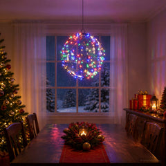 Christmas Finial Light 200 LEDs Diameter 20 x 22 cm Ø 20 x 22 cm Multicolour