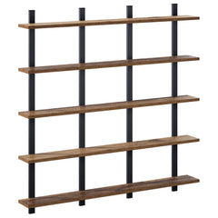 Wall Shelf Engineered Wood Width 102 cm Old wood