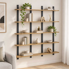 Wall Shelf Artisan Oak Engineered Wood