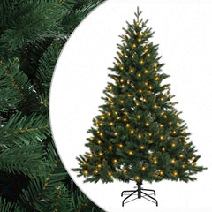 Artificial Christmas Tree Bauble LEDs Green