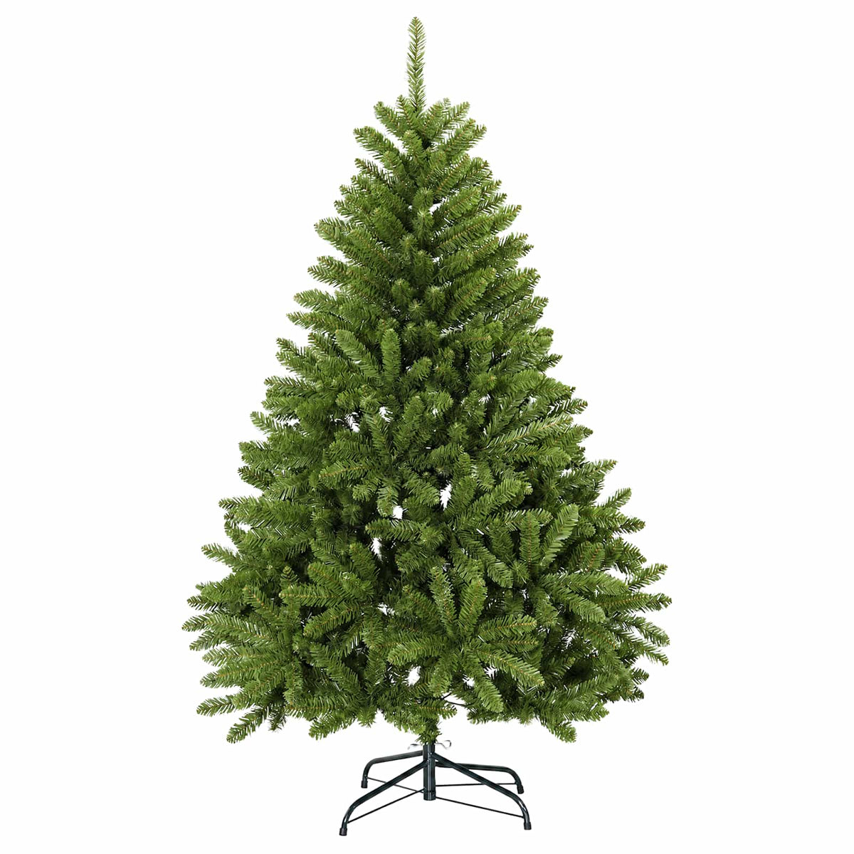 Artificial Christmas Tree with Baubles 180 cm Light Green Ø 117 x 180 cm with 300 LEDs