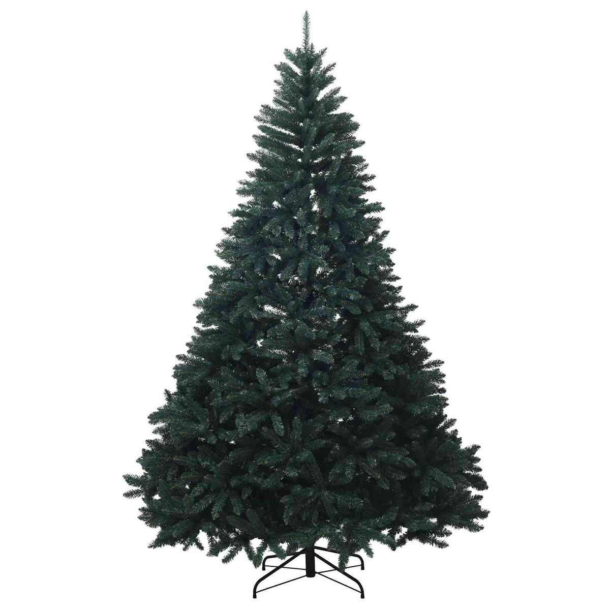 Artificial Christmas Tree Bauble Dark Green LEDs