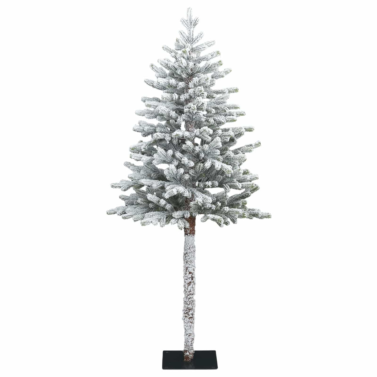 vidaXL Artificial Hinged Christmas Tree 150 cm PVC and Metal 3