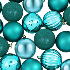 vidaXL Christmas Ball Set 50 pcs Green 8 cm Polystyrene 5