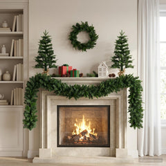Mini Christmas Tree PVC and PE Green Green 45 cm without LED