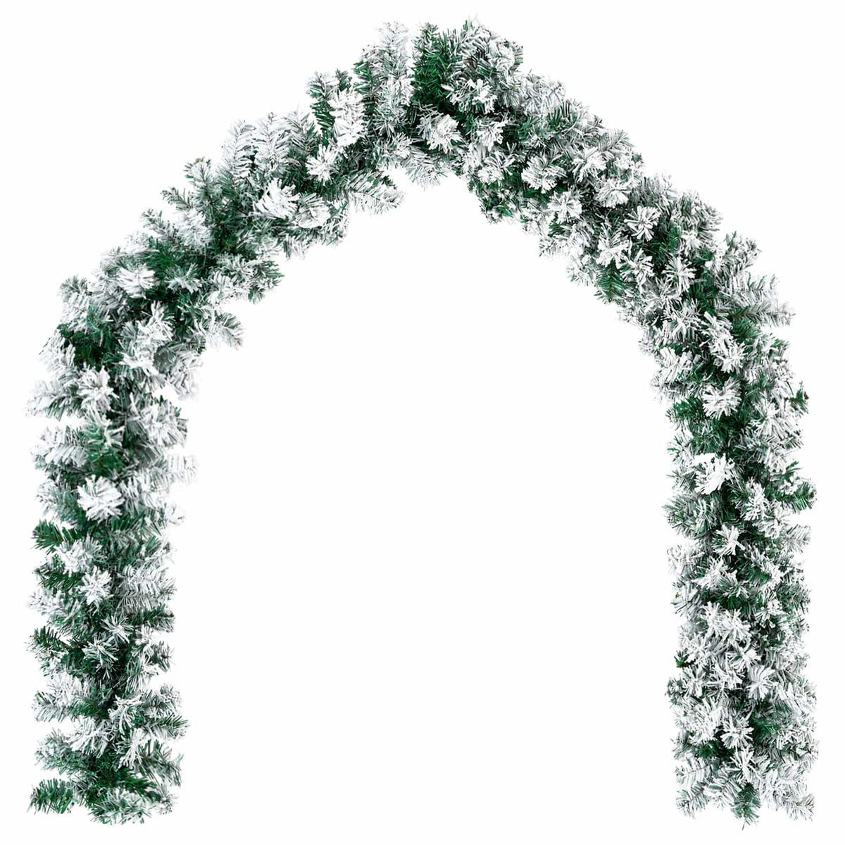 Mini Christmas Tree Set PVC White 90 cm without LED