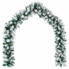 Mini Christmas Tree Set PVC White 90 cm without LED