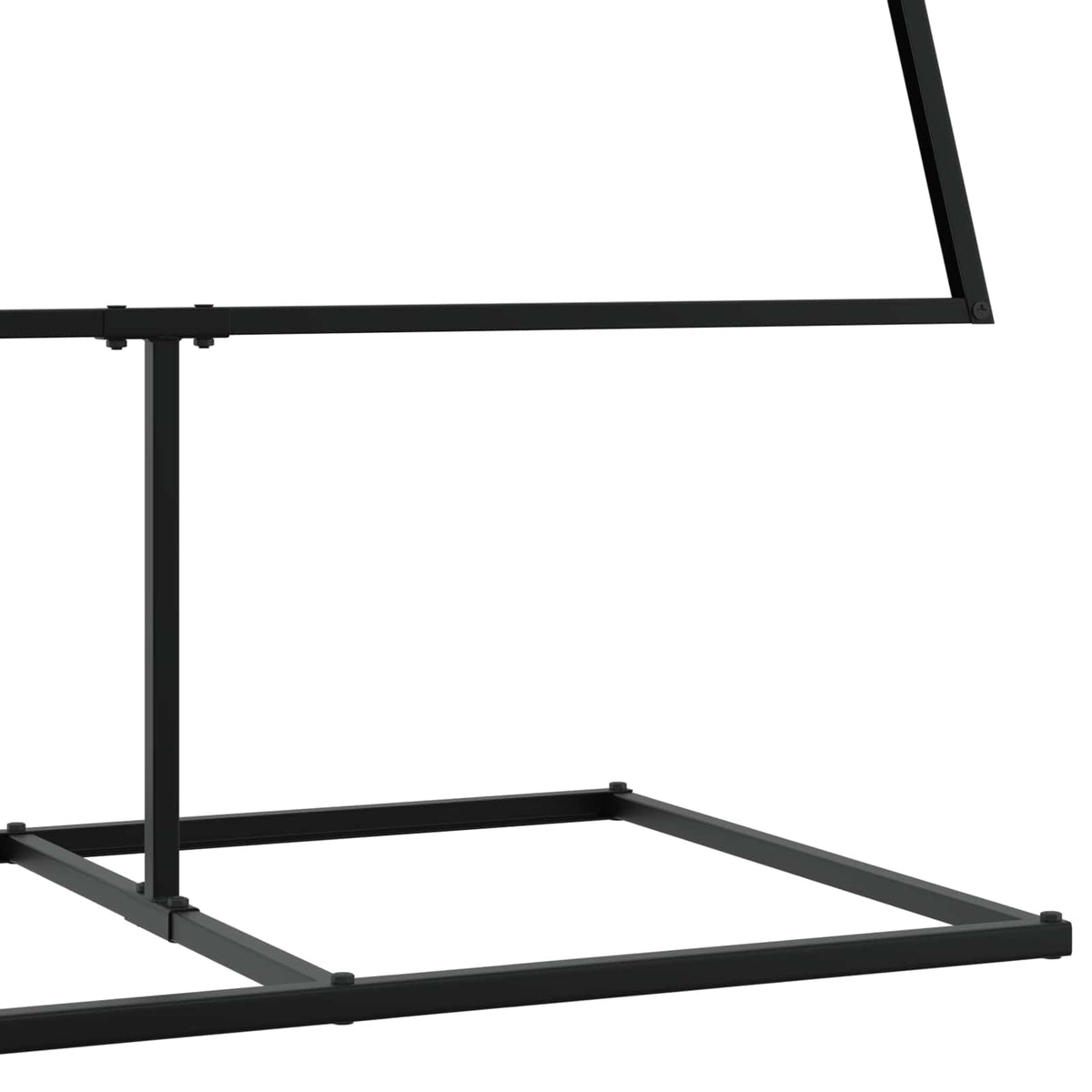 vidaXL Metal Christmas Tree KUOPIO 210 cm Metal Black 6