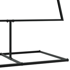 vidaXL Metal Christmas Tree KUOPIO 210 cm Metal Black 6