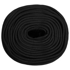 vidaXL Multipurpose Utility Rope 8 mm 100 m Black PP 420 kg Max Load 3
