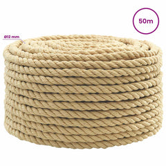 Multipurpose Utility Rope 12 mm 50 m Natural PP 930 kg Max Load, image 5