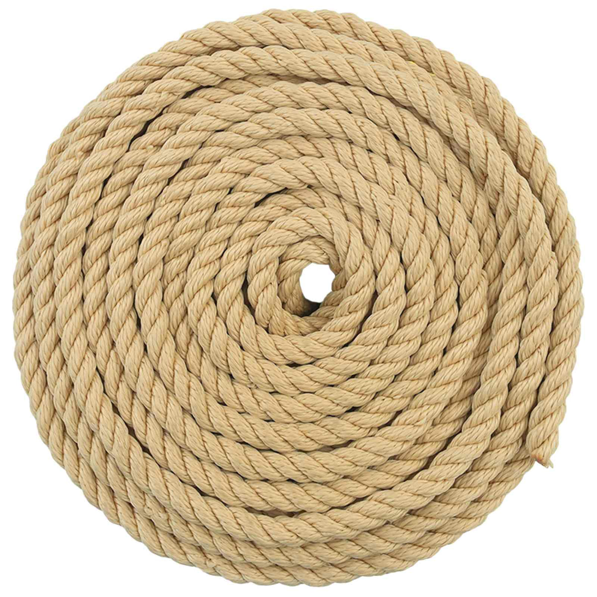 Multipurpose Utility Rope 12 mm 50 m Natural PP 930 kg Max Load, image 2