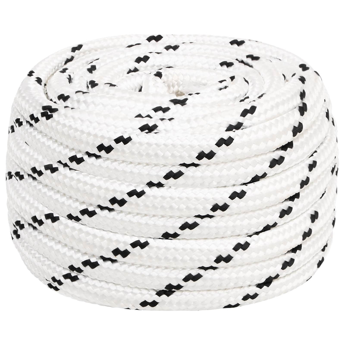 vidaXL Multipurpose Utility Rope 20 mm 25 m White Polyester 2