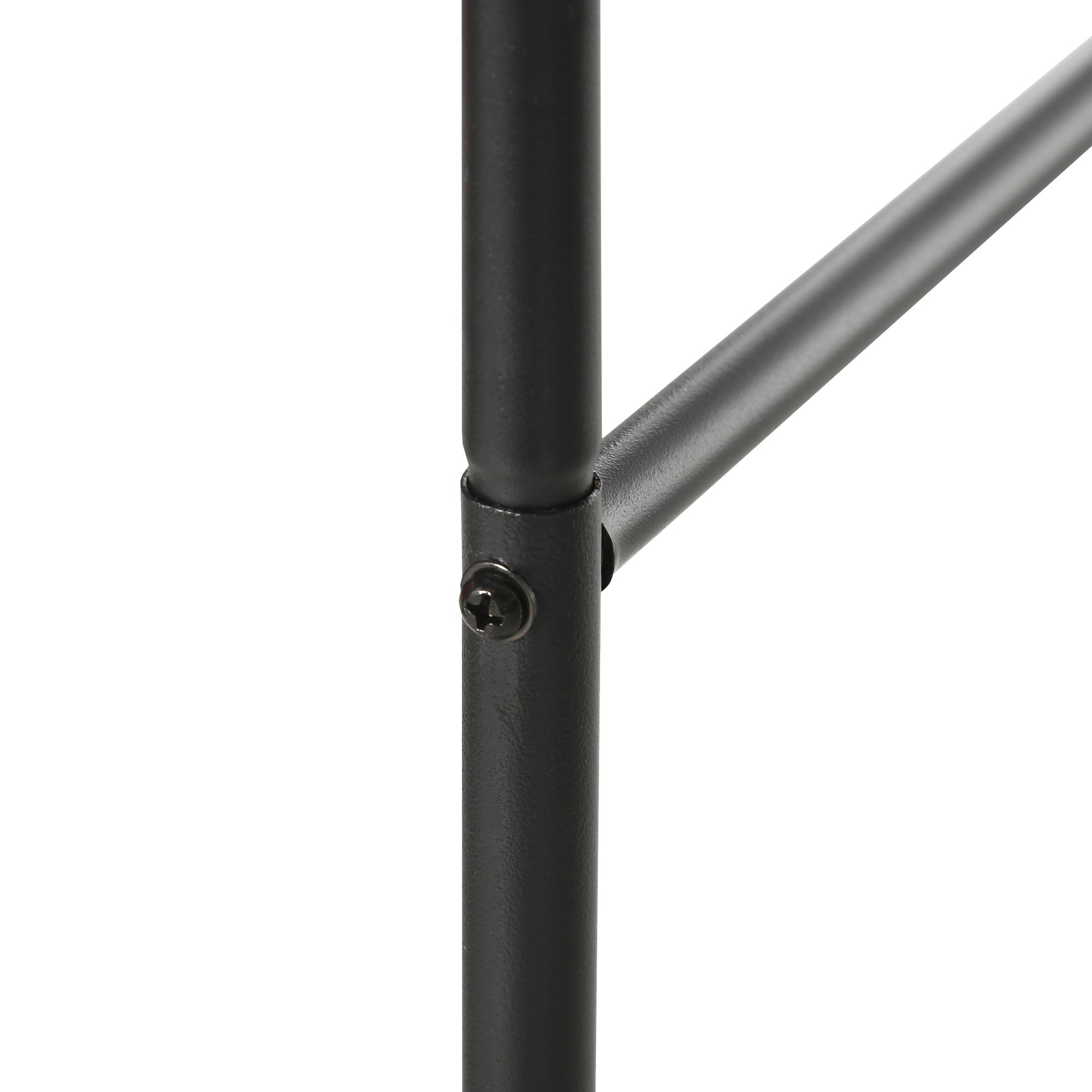 Outsunny Outdoor Garden Arch, Metal Garden Arbor for Climbing Plants, Roses, Vines, Wedding Arch for Outdoor, 140L x 40W x 240H cm, Black