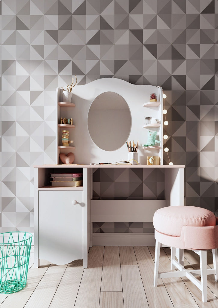 Mia MI-06 Desk Hutch with Mirror 94cm - product image 2