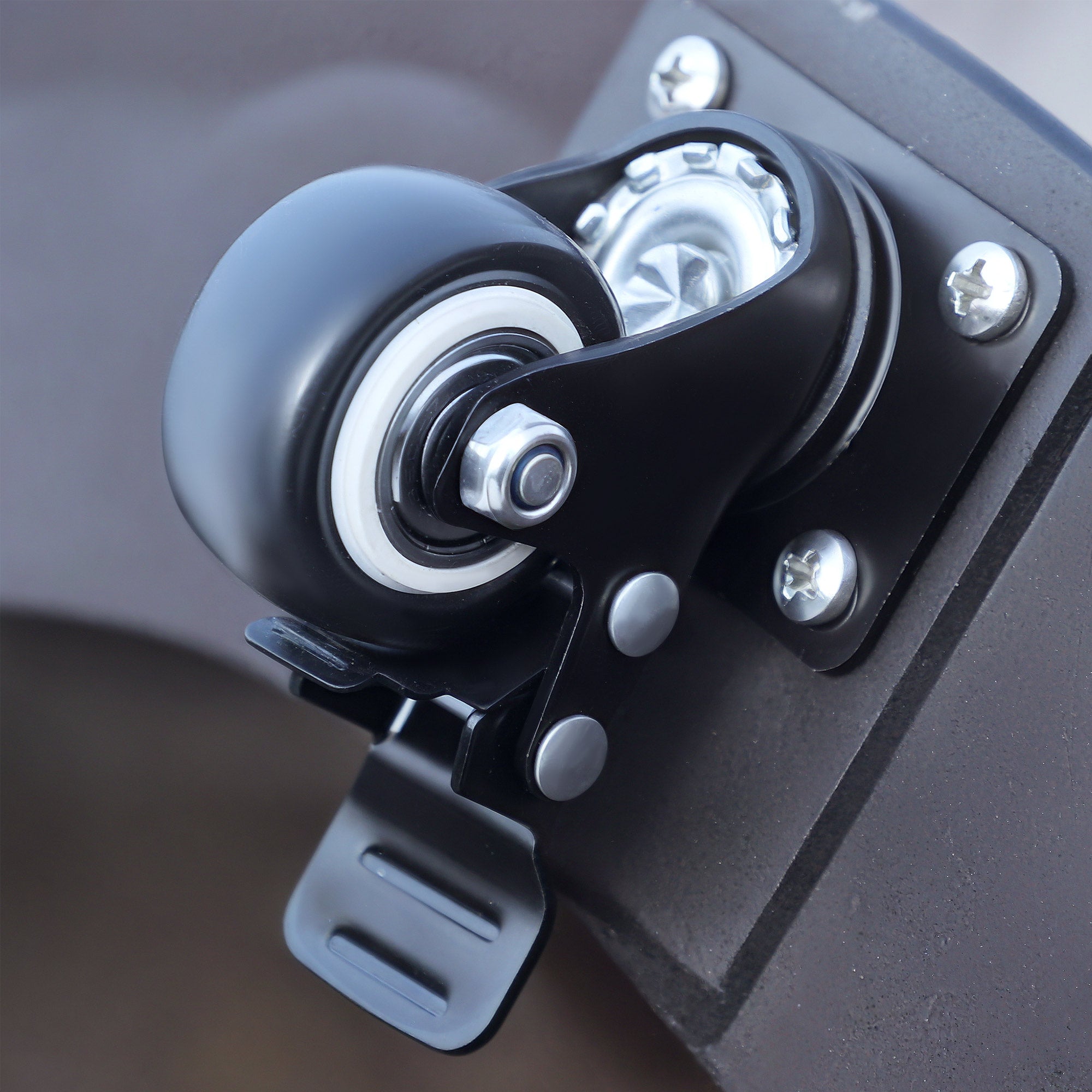 Outsunny 22.7kg Resin Patio Parasol Base Umbrella Stand Weight Deck Garden Sunshade Holder Round w/ Wheels Brakes Outdoor