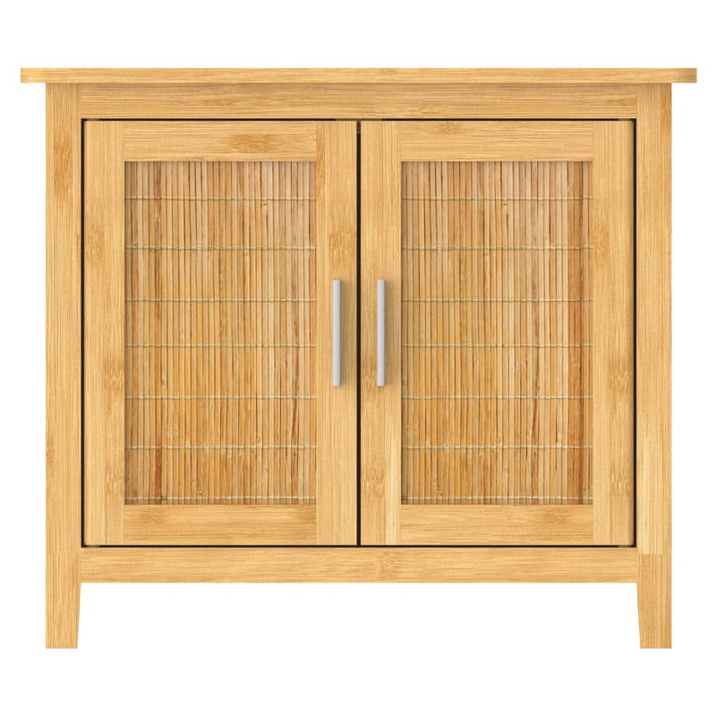 EISL Bathroom Base Cabinet Bamboo 67x28x60 cm