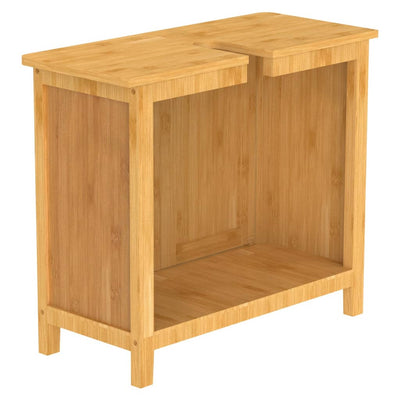 EISL Bathroom Base Cabinet Bamboo 67x28x60 cm