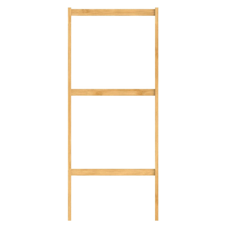 EISL Bathroom Shelf with 3 Compartments Bamboo 34x33x80 cm