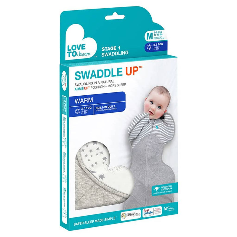 Love to Dream Baby Swaddle Swaddle Up Warm Stage 1 M White