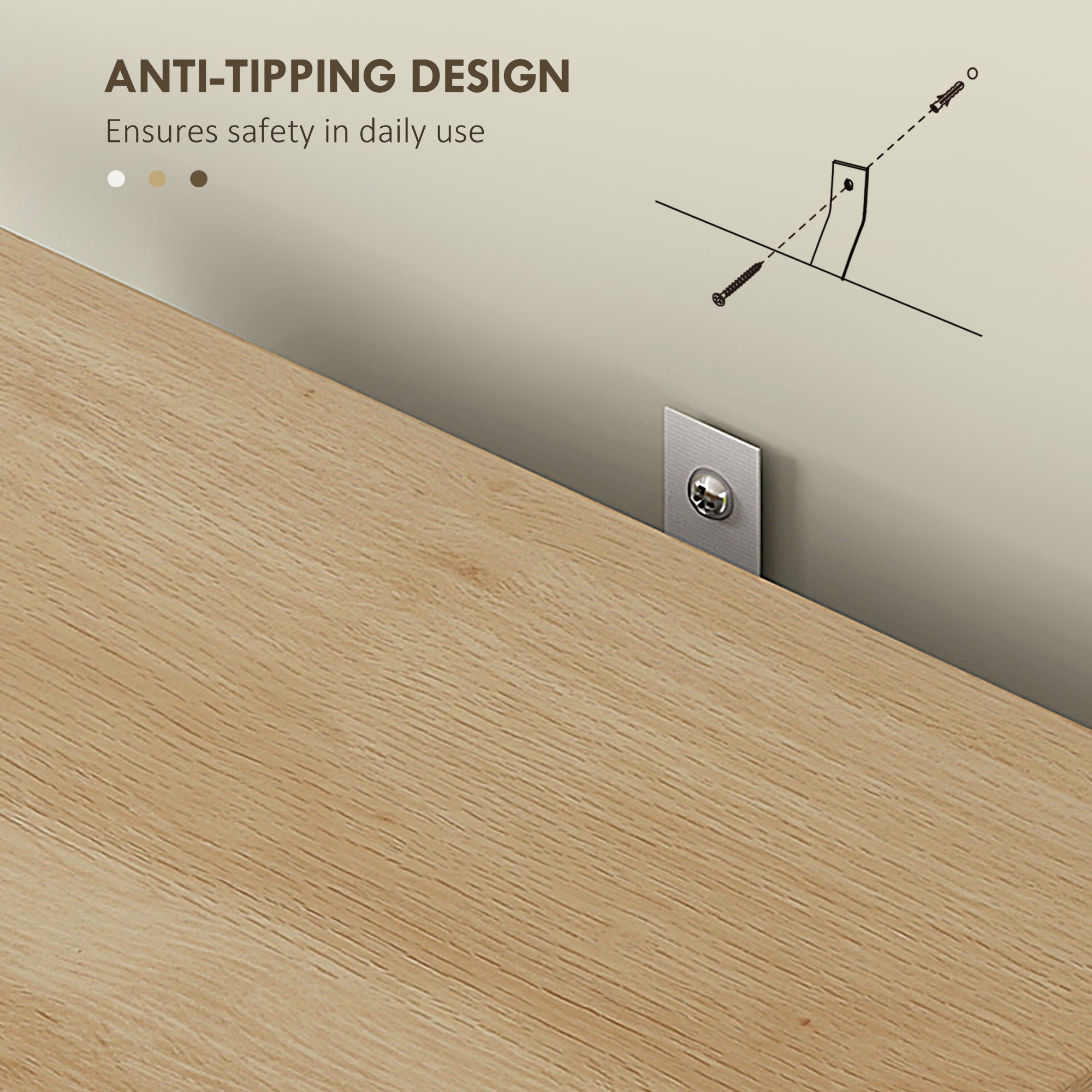 HOMCOM Tall Bathroom Storage Cabinet, Slim Bathroom Storage Unit with Doors and Adjustable Shelves, Freestanding Bathroom Cabinet with Curved Profile Design, White