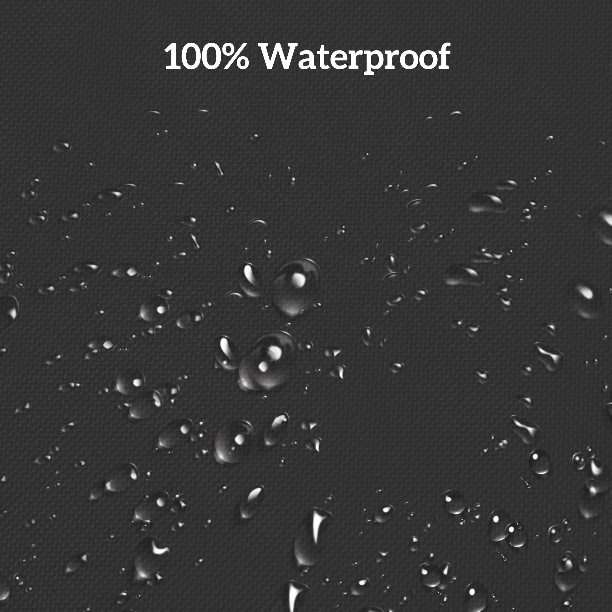 Outsunny 600D Oxford Cloth Garden Furniture Cover Waterproof, 3 Seater Sofa Protector for Patio, Outdoor, Black, 218 x 111 x 63-101 cm