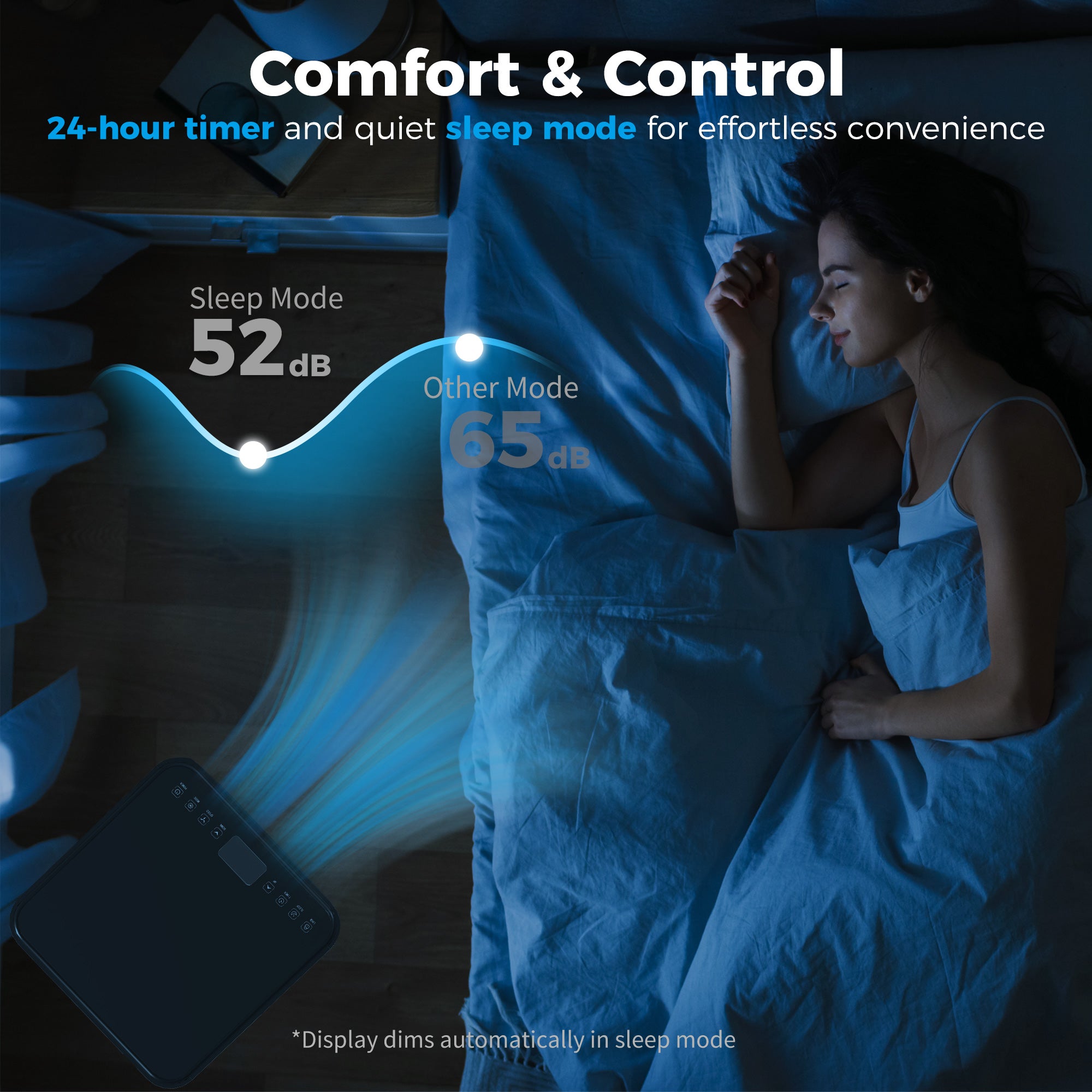 HOMCOM 8000 BTU 4-In-1 Portable Air Conditioner Unit Cooling Dehumidifying Ventilating for Room up to 27m√Ç¬≤, with Fan, Remote, 24H Timer, Window Mount Kit, R290, A Energy Efficiency