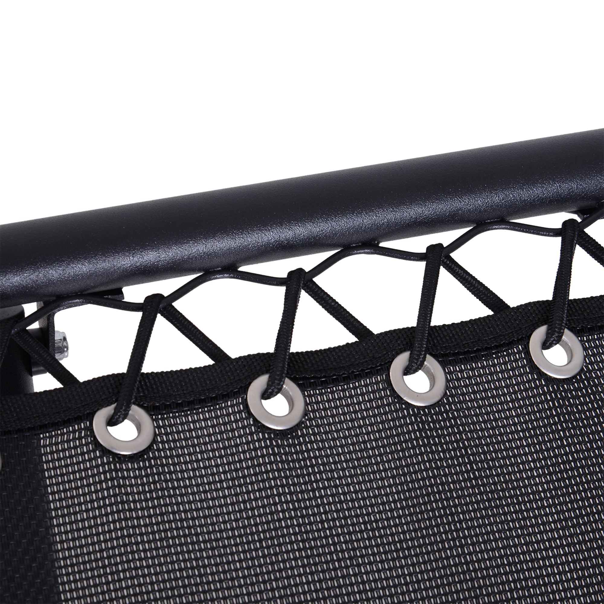 Outsunny Folding Zero Gravity Chairs, 3 Pieces Adjustable Sun Lounger and Table Set with Cup Holder and Headrest, Patio Bistro Set with Reclining Garden Chairs for Outdoor, Black