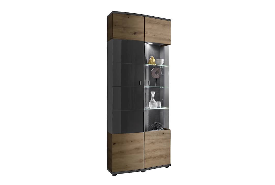 Dera 12 Tall Display Cabinet 70cm