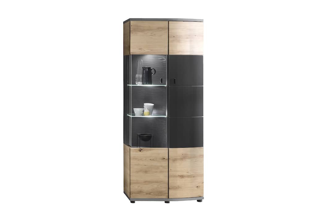 Dera 32 Tall Display Cabinet 70cm
