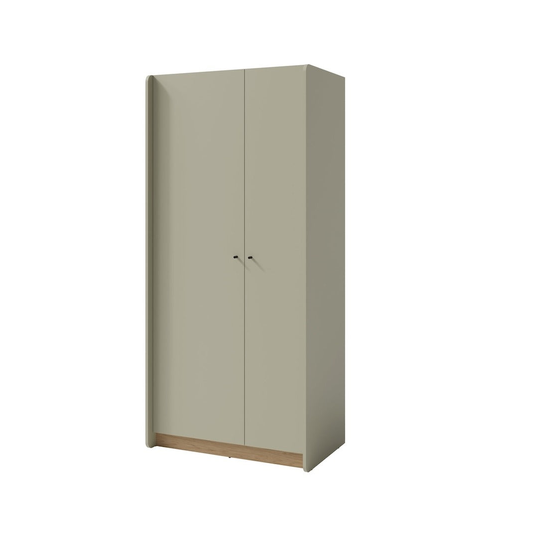 Alessio AE3 Hinged Door Wardrobe 90cm in Eucalyptus, image 7