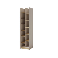 Alessio AE4 Bookcase 55cm in Beige