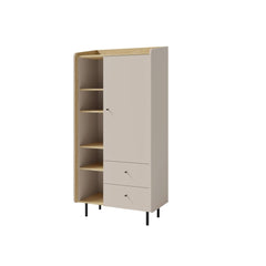 Alessio AE5 Highboard Cabinet 80cm in Beige