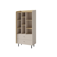 Alessio AE6 Highboard Cabinet 80cm in Beige