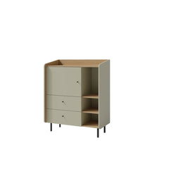 Alessio AE9 Highboard Cabinet 95cm in Eucalyptus, image 7