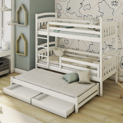Alan Bunk Bed with Trundle and Storage